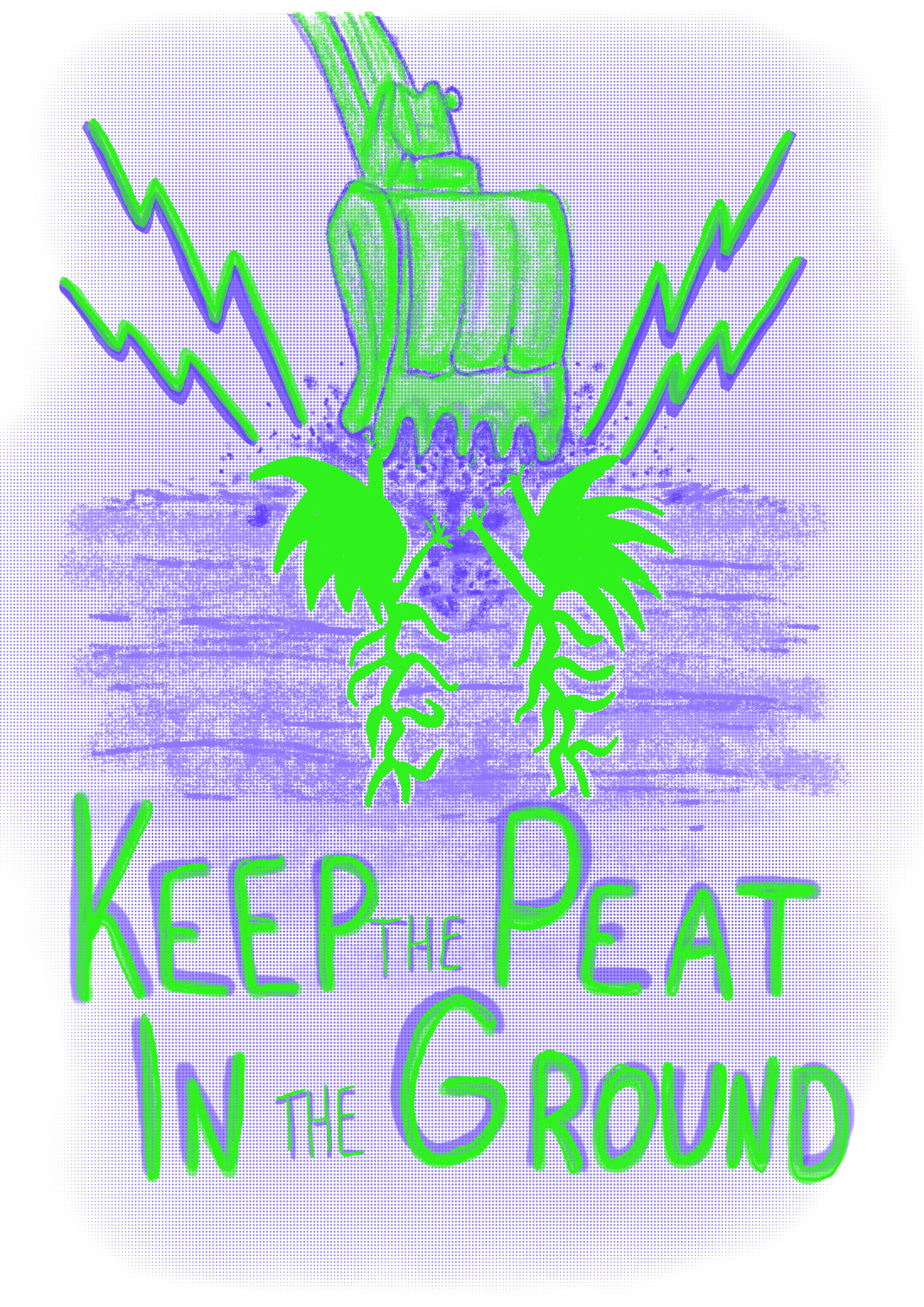 keep the peat in the ground